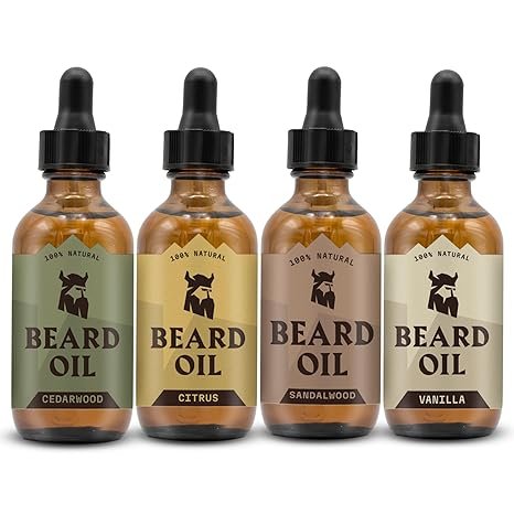 Striking Viking Beard Oil 4 Pack